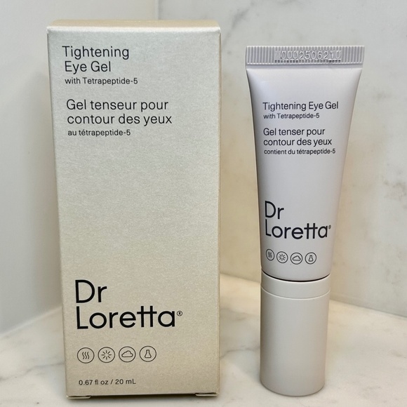 Dr Loretta Tightening Eye Gel - NIB - Full Size - Peptides - Algae - 18 mo PAO - Picture 1 of 5